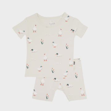 Kyte Baby - Short Sleeve Pajama Set - Ducks