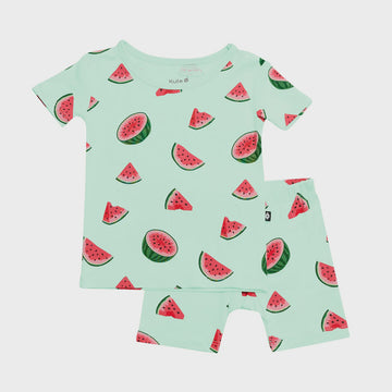 Kyte Baby - Short Sleeve Toddler Pajama Set - Watermelon