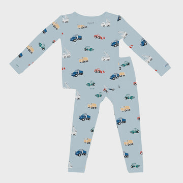 Kyte Baby - Long Sleeve Pajama Set - Construction