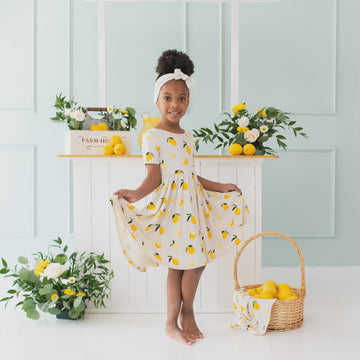 Kyte Baby - Twirl Dress - Lemon