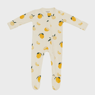 Kyte Baby - Zippered Footie - Lemon