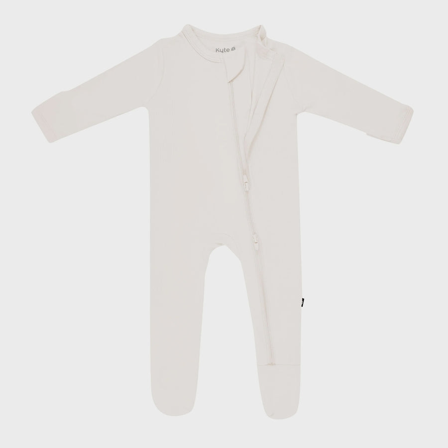 Kyte Baby -  Zippered Footie - Oat