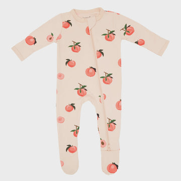 Kyte Baby - Zippered Footie - Peaches