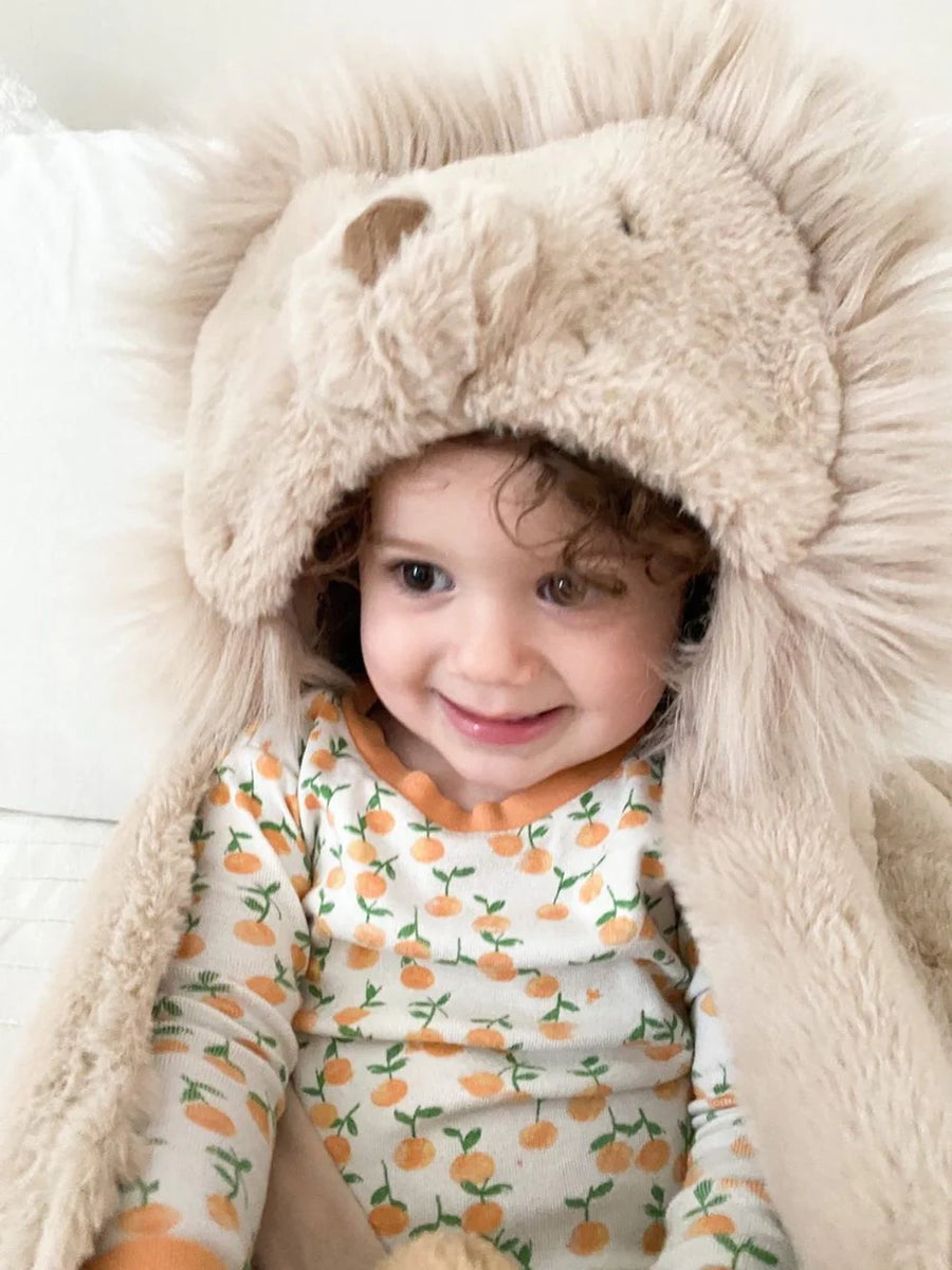 Mon Ami - Hooded Blanket - Luca Lion