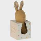 Maileg - Lullaby Friends Bunny Rattle - Dusty Yellow