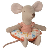 Maileg - Beach Mouse with Float, Little Sister - Flower