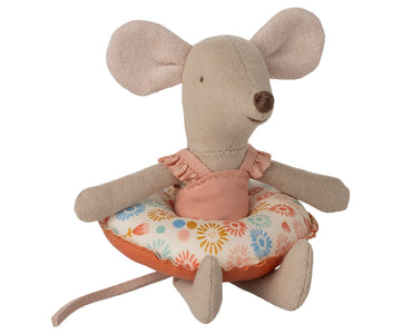 Maileg - Beach Mouse with Float, Little Sister - Flower