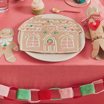 Meri Meri - Gingerbread House Plates