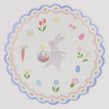 Meri Meri - Easter Bunny Dinner Plates (Set of 8)