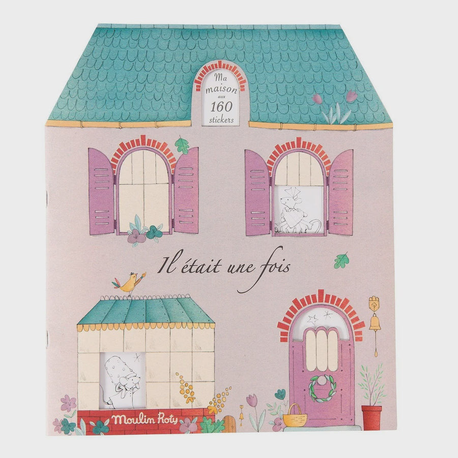 Moulin Roty - Etait une Fois - Coloring Book With Stickers