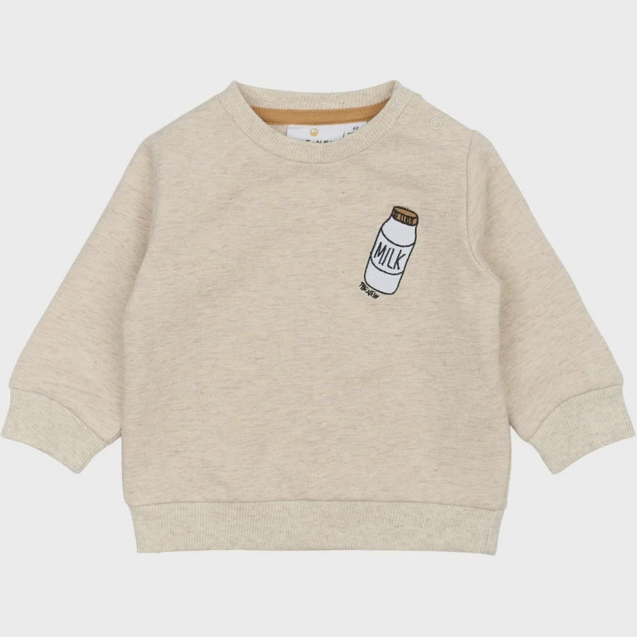 The New - Norman Sweatshirt - Oatmeal Melange