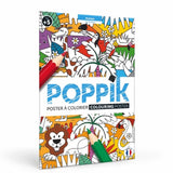 Poppik - Colouring Poster - Animals