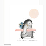 Dear Hancock Paper - Card - Bookworm Penguin