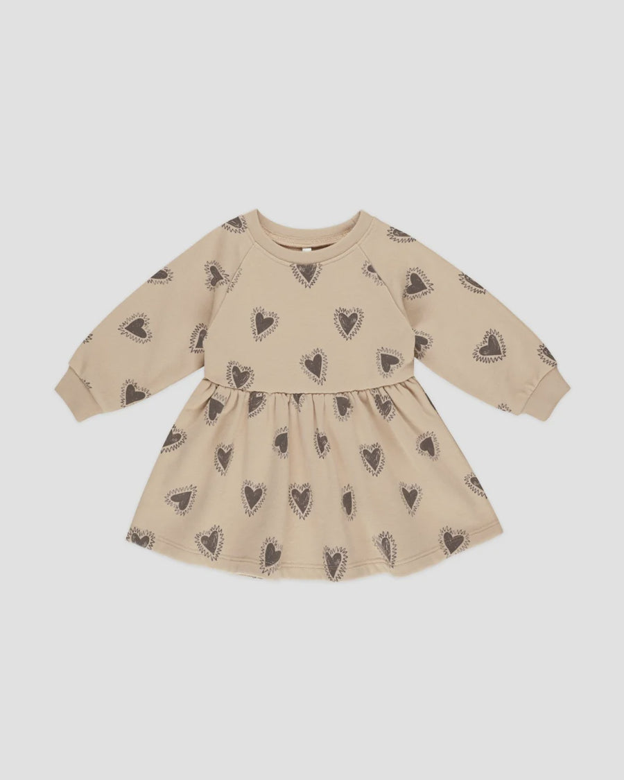 Rylee & Cru - Raglan Dress - Hearts