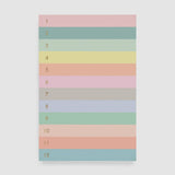Rifle Paper Co - Number Block Number - Memo Notepad