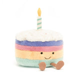 Jellycat - Amuseable Rainbow Birthday Cake