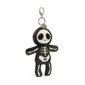 Jellycat - Skeleton Bob Bag Charm