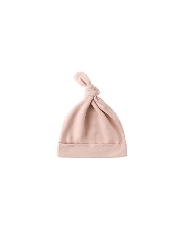 Quincy Mae - Bamboo Knotted Baby Hat - Rose