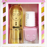 Inuwet - Gold and Pink Duo - Lip Balm & Nail Polish