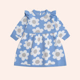 Hux - Daisy Knit Dress - Seaside Blue
