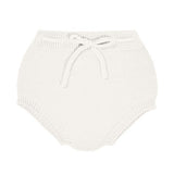 Condor - stitch openwork bloomer (white)