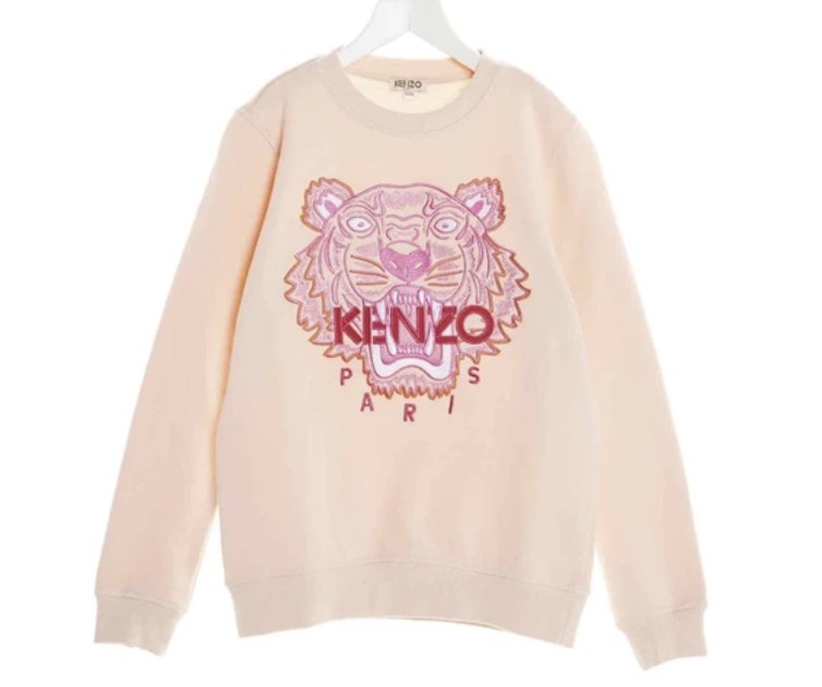 Kenzo - Pink Tiger Long sleeve Sweater