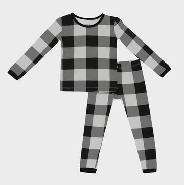 Kyte Baby - Long Sleeve Pajama Set - Midnight Plaid
