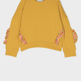 Stella McCartney - Sweatshirt with Apple Frills - Yellow