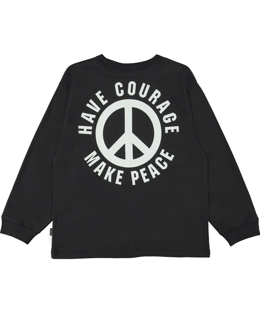 Molo - Rube Longsleeve T-Shirt - Make Peace