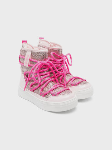 Billieblush - Glitter Detail Snow Boot - Pale Pink