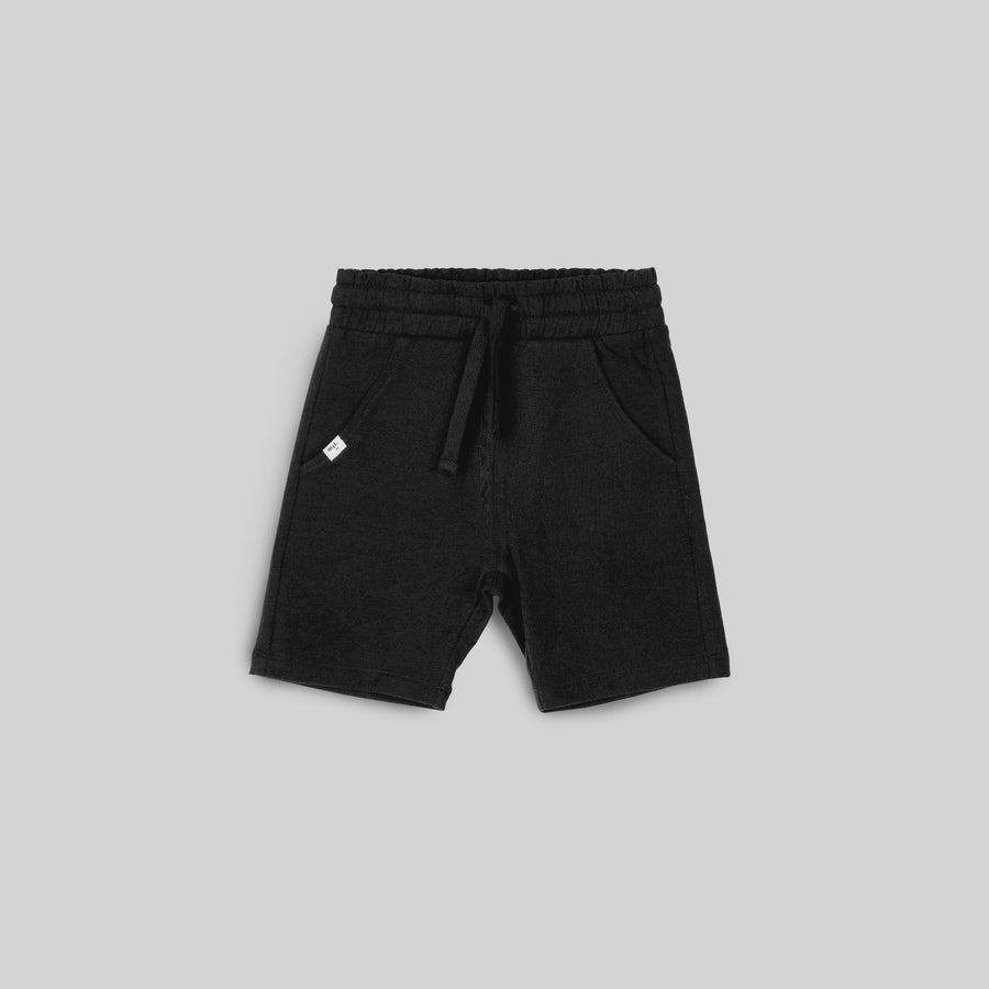 Miles the Label - Basic Terry Shorts - Black