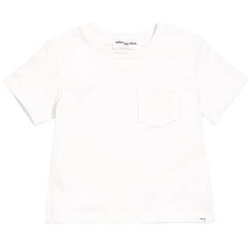 Miles - Basic T-Shirt - Off-White
