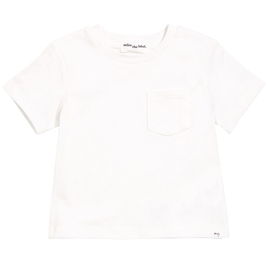 Miles - Basic T-Shirt - Off-White