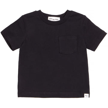 Miles - Basic T-Shirt - Pure Black