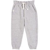 Miles - Basic Paperbag Waist Joggers - Heather Grey