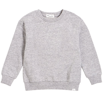 Miles - Basic Sweatshirt - Heather Grey