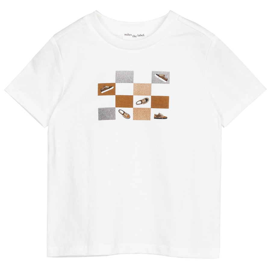 Miles the Label - Sneaker T-Shirt - White