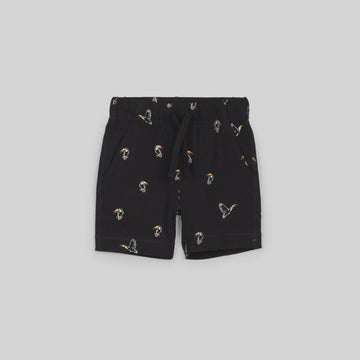 Miles the Label - Toucan Print Shorts - Black