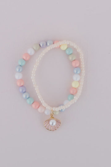 Great Pretenders - Boutique Pastel Shell Bracelet