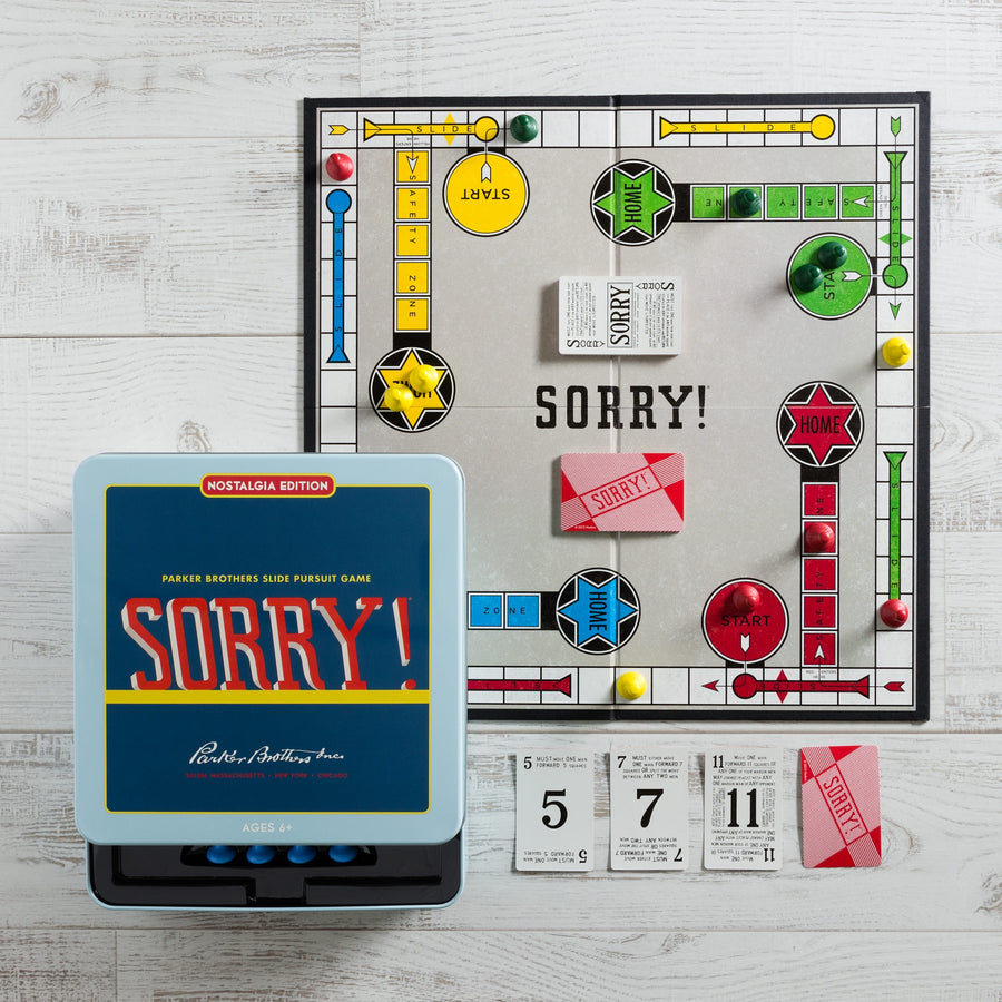 WS Game Company - Sorry! - Vintage Tin Edition
