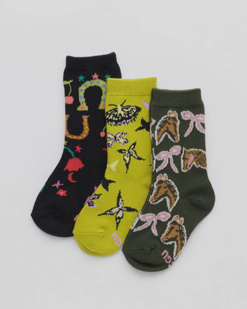 Baggu - Crew Socks Set of 3 - Jessica Williams