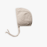 Quincy Mae - Pointelle Baby Bonnet - Petal
