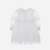 Patachou - White Chiffon Dress