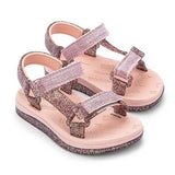Mini Melissa - Papete Rider + Rider 1 (Clear Pink Glitter)