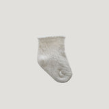Jamie Kay - Lace Sock - Oatmeal Grey
