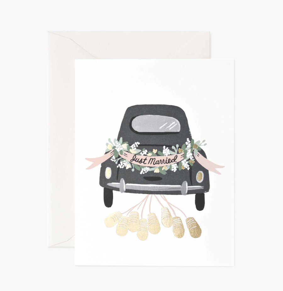Rifle Paper Co. - Just Married Get Away Card