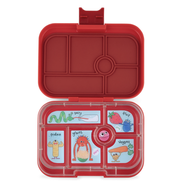 Yumbox - Original 6 Compartment - Wow Red