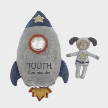 Mon Ami - Spaceship Tooth Commander Pillow & Doll Set