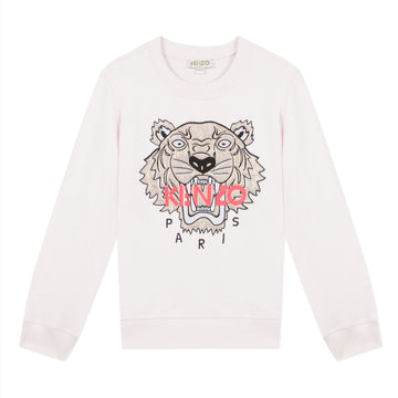 Kenzo - Tiger Logo Sweater - Light Pink