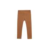 Rylee & Cru- Ribbed Legging- Rust